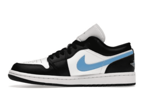 Jordan 1 Low  'Black University Blue White' - Imagen 2