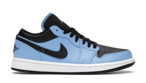 Jordan 1 Low  'University Blue Black'