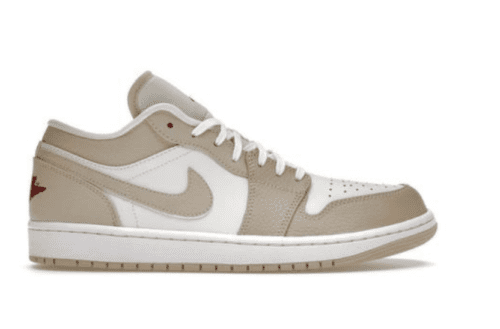 Jordan 1 Low  'Sall Rattan University Red'