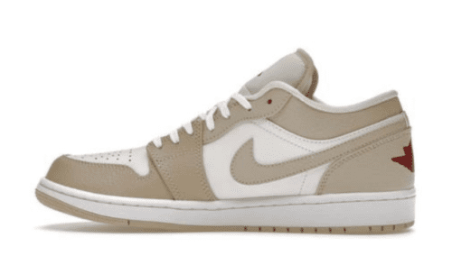 Jordan 1 Low  'Sall Rattan University Red' - Imagen 2