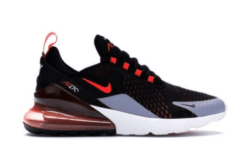 Nike Air Max 270 'Black Bright Crimson'