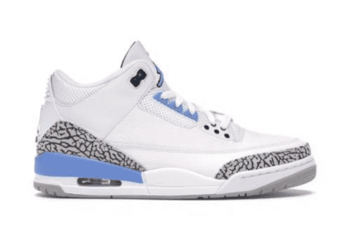 Jordan 3 Retro 'UNC'