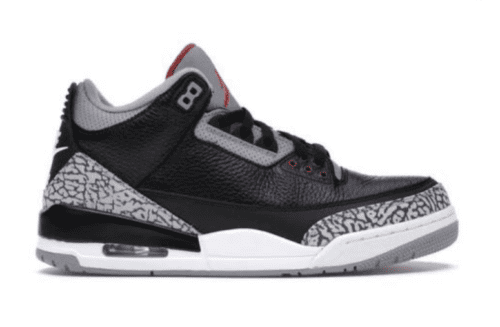 Jordan 3 Retro 'Black Gray Concrete'