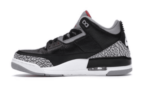 Jordan 3 Retro 'Black Gray Concrete' - Imagen 2