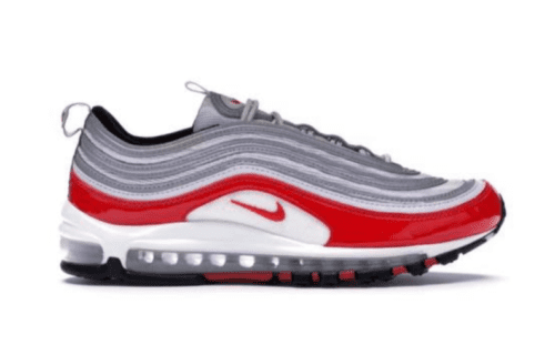 Nike Air Max 97 'Pure Platinum University Red'