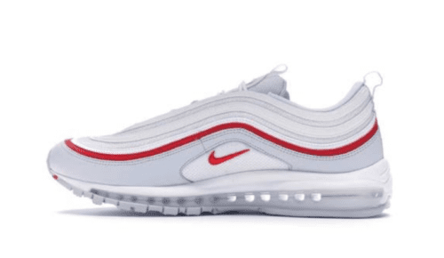 Nike Air Max 97 'White Pure Platinum University Red' - Imagen 2
