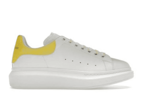 Alexander McQueen Overzised 'White Yellow Croc'