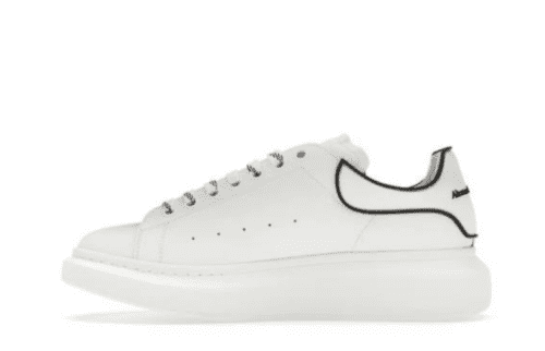Alexander McQueen Overzised 'White Black Trim' - Imagen 2