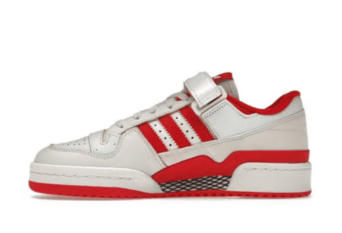 Adidas Forum  84 Low 'Off White Vivid Red Footwear White ' - Imagen 2