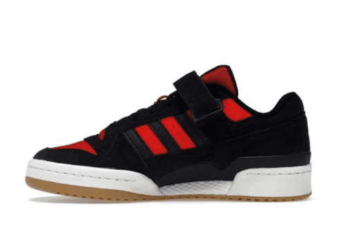 Adidas Forum Low 'Core Black Vivid  Red' - Imagen 2