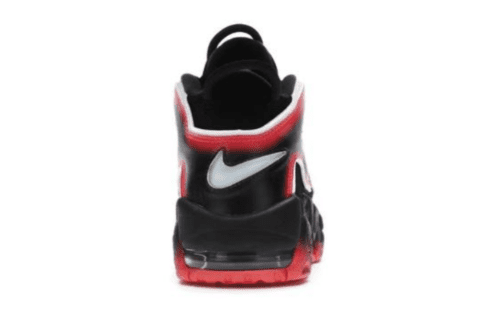 Nike Air More Uptempo  'Black White Laser Crimson' - Imagen 3